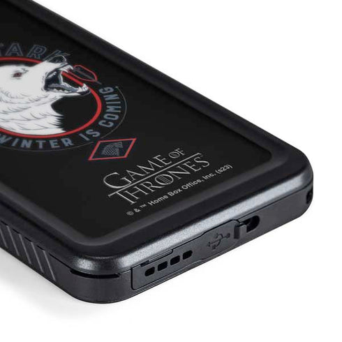 Game of Thrones: House Stark Direwolf Galaxy S24 Plus Waterproof Case